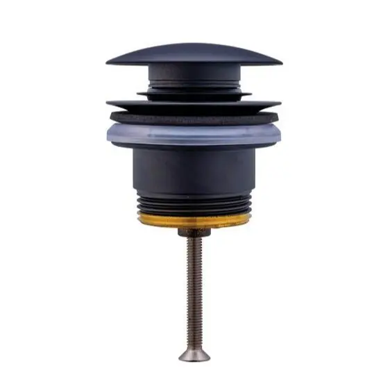 Duravit - Afvoerplug, Click-Clack, mat zwart 0050524600