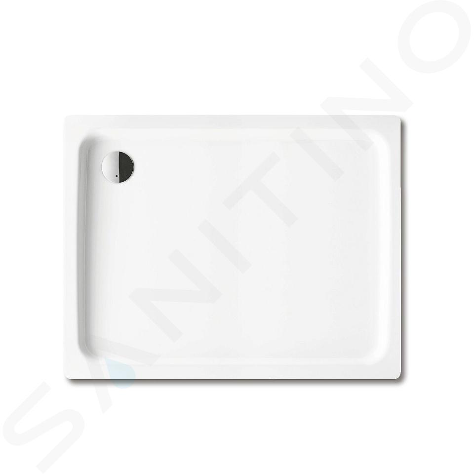 Kaldewei Ambiente - Obdĺžniková sprchová vanička Duschplan 555-1, 80x120 cm, biela-sprchová vanička, bez polystyrénového nosiča 448200010001