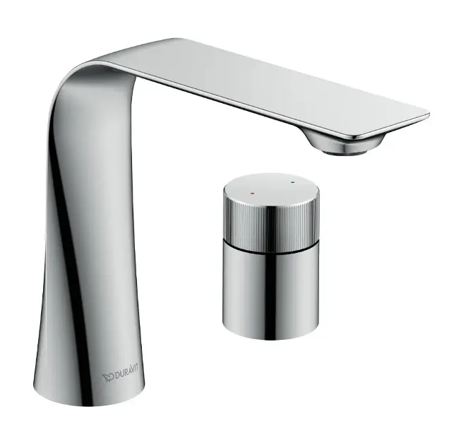 Duravit D.1 - Mosdócsaptelep, 2 nyílásos beépítés, króm D11120009010