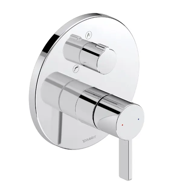 Duravit D-Neo - Unterputzarmatur, für 2 Verbraucher, Chrom DE5210012010