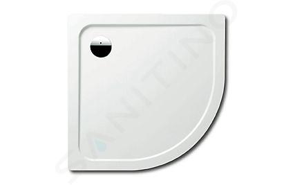 Kaldewei Ambiente - Receveur de douche quart de rond Arrondo 870-2, 90x90 cm, antidérapant, support en polystyrène, blanc 460035000001