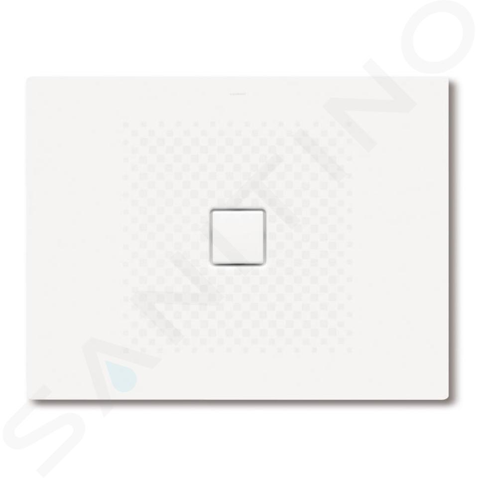 Kaldewei Avantgarde - Receveur de douche rectangulaire Conoflat 791-1, 80x130 cm, blanc - Receveur de douche, antidérapant, sans support en polystyrène 466130000001