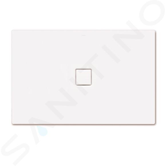 Kaldewei Avantgarde - Plato de ducha rectangular Conoflat 791-1, 80x130 cm, blanco - plato de ducha, antideslizante en toda su anchura, sin soporte de poliestireno 466130020001