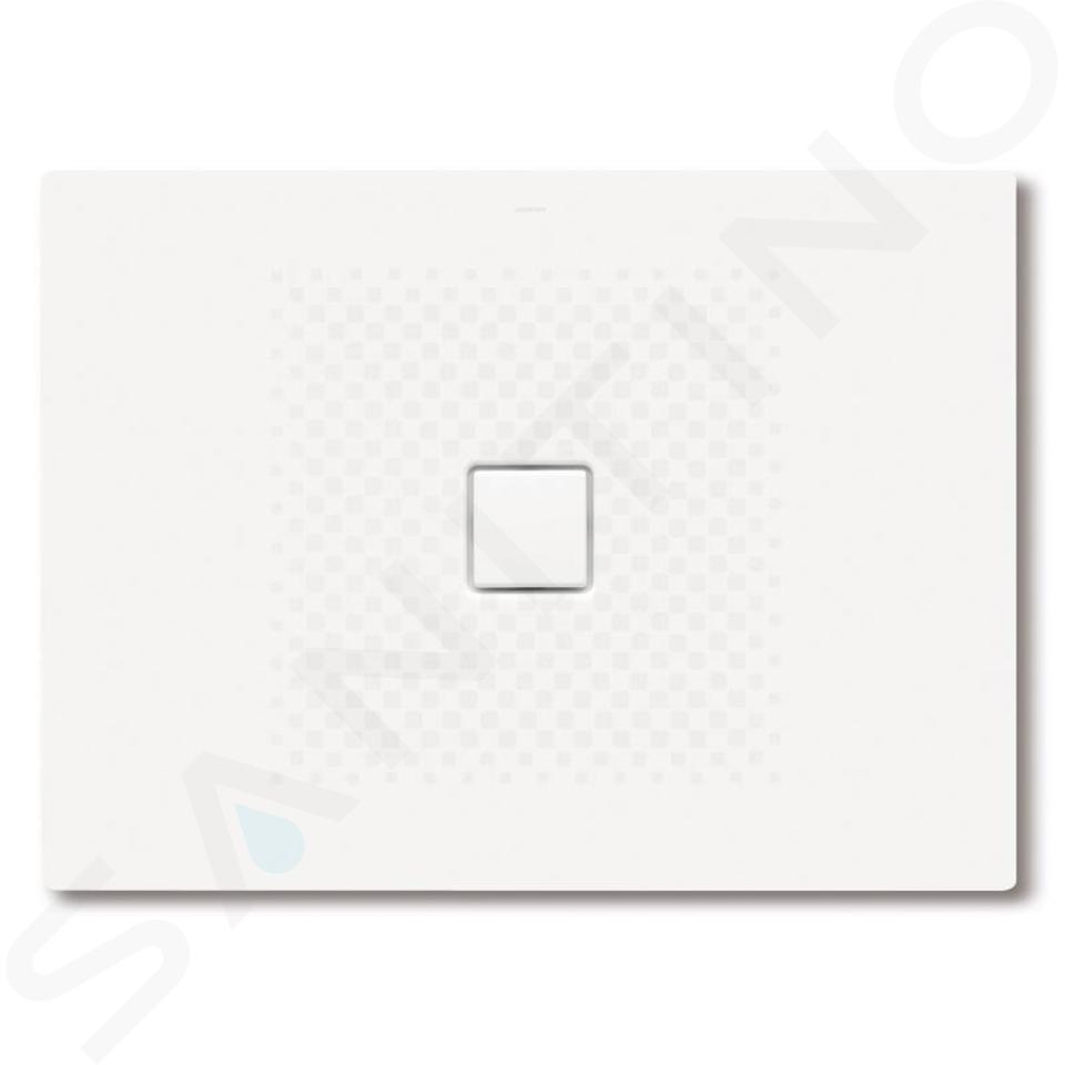 Kaldewei Avantgarde - Receveur de douche rectangulaire Conoflat 794-1, 80x140 cm, blanc - Receveur de douche, antidérapant, sans support en polystyrène 466430000001