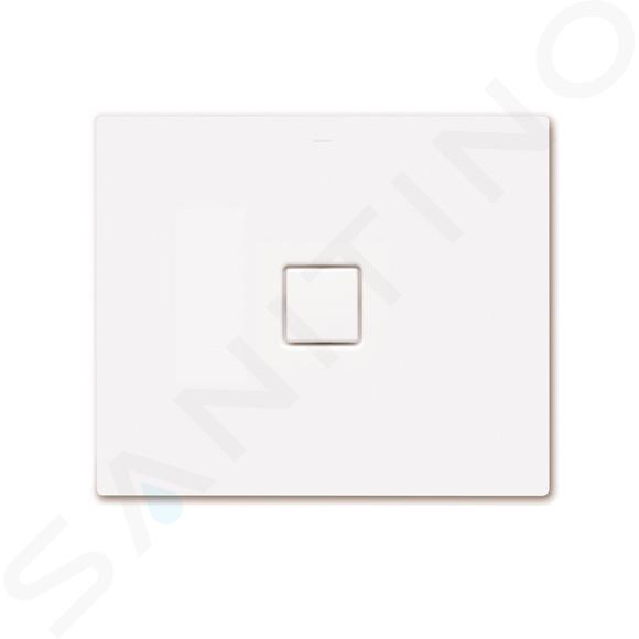 Kaldewei Avantgarde - Piatto doccia rettangolare Conoflat 853-1, 75x90 cm, bianco - piatto doccia, effetto Perl, senza supporto in polistirolo 466900013001