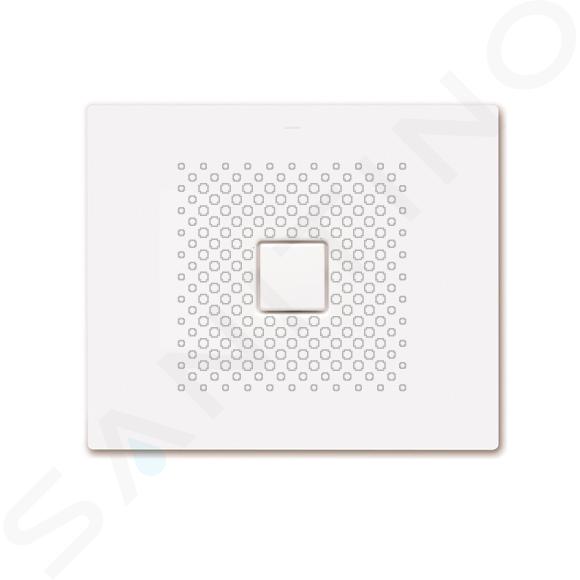 Kaldewei Avantgarde - Plato de ducha rectangular Conoflat 853-1, 75x90 cm, blanco - plato de ducha, antideslizante, sin soporte de poliestireno 466930000001