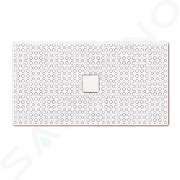 Kaldewei Avantgarde - Receveur de douche rectangulaire Conoflat 855-1, 80x150 cm, blanc - receveur de douche, antidérapant sur toute la largeur, effet Perl, sans support en polystyrène 467130023001