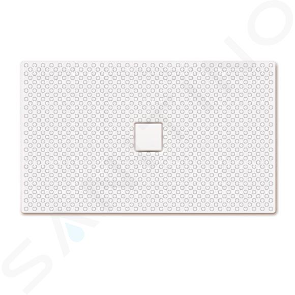 Kaldewei Avantgarde - Receveur de douche rectangulaire Conoflat 856-1, 90x150 cm, blanc - receveur de douche, antidérapant sur toute la largeur, effet Perl, sans support en polystyrène 467230023001