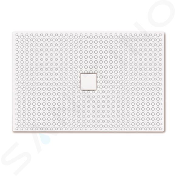 Kaldewei Avantgarde - Receveur de douche rectangulaire Conoflat 857-1, 100x150 cm, blanc - Receveur de douche, anti-dérapant sur toute la largeur, sans support en polystyrène 467330020001