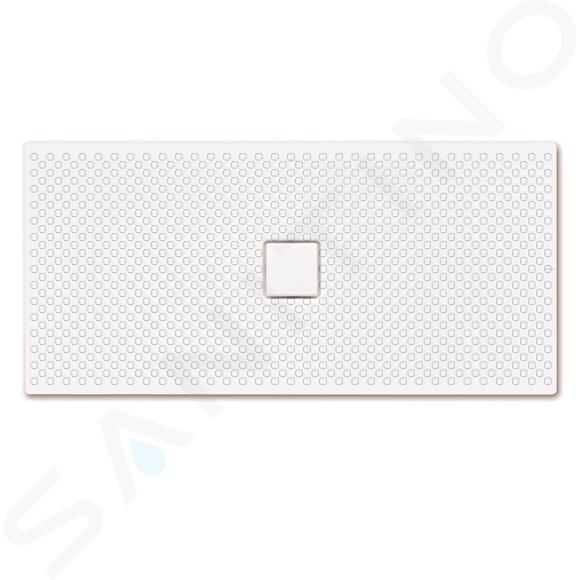 Kaldewei Avantgarde - Plato de ducha rectangular Conoflat 858-1, 75x160 cm, blanco - plato de ducha, antideslizante en toda su anchura, sin soporte de poliestireno 467430020001