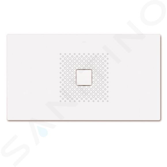 Kaldewei Avantgarde - Plato de ducha rectangular Conoflat 860-1, 90x160 cm, blanco - plato de ducha, antideslizante, efecto Perl, sin soporte de poliestireno 467630003001