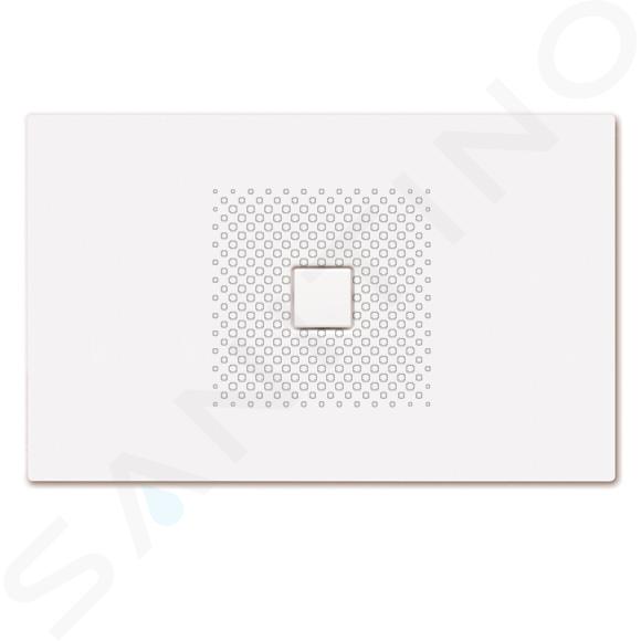 Kaldewei Avantgarde - Plato de ducha rectangular Conoflat 861-1, 100x160 cm, blanco - plato de ducha, antideslizante, sin soporte de poliestireno 467730000001