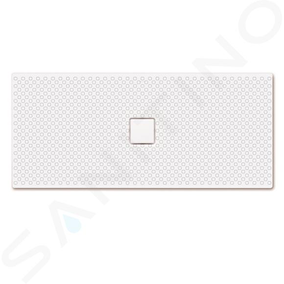 Kaldewei Avantgarde - Plato de ducha rectangular Conoflat 862-2, 75x170 cm, blanco - plato de ducha, antideslizante en toda su anchura, soporte de poliestireno 467835040001