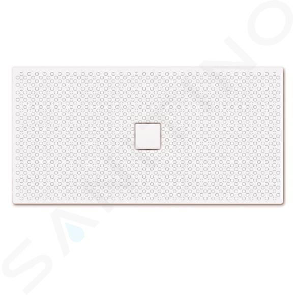 Kaldewei Avantgarde - Plato de ducha rectangular Conoflat 863-1, 90x170 cm, blanco - plato de ducha, antideslizante en toda su anchura, sin soporte de poliestireno 467930020001