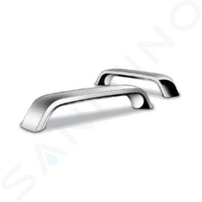 Kaldewei Accessori - Corrimano Ambiente per vasca da bagno, tipo B, 2 pezzi, cromo 590770000999