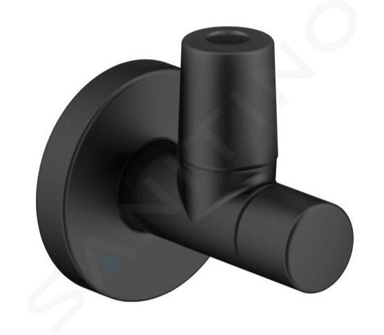 Duravit Accessori - Rubinetto a squadra, nero opaco UV1690000646