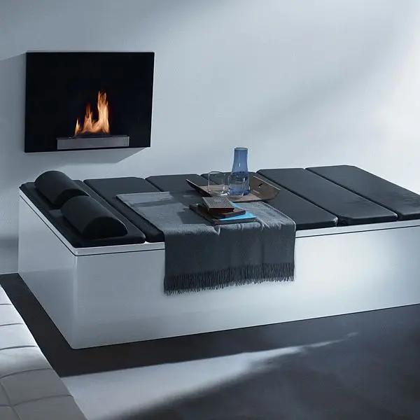 E-shop Kaldewei - Relaxačné lehátko 2000 x 1000 mm antracit 689710140000