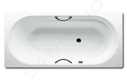 Kaldewei Ambiente - Téglalap alakú kád Vaio Star 961, 1700 x 800 mm, lyukakkal a korlátokhoz, fehér - kád, csúszásgátló, nem szabványos túlfolyó, lyukak a korlátokhoz. 234127090001