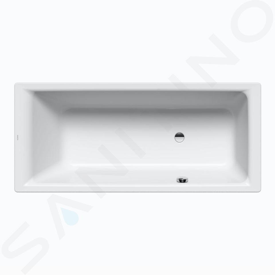 Kaldewei Ambiente - Bañera rectangular Puro 692, 170x80 cm, antideslizante, efecto Perl, blanca 259230003001