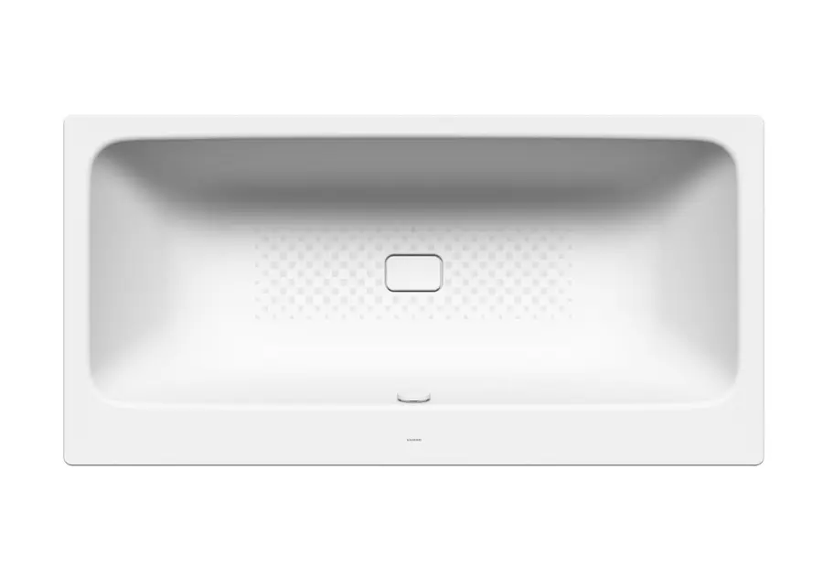 Kaldewei Avantgarde - Rechteckige Badewanne Asymmetric Duo 744, 190x100 cm, durchgehende Rutschhemmung, Perl-Effekt, weiß 274434013001