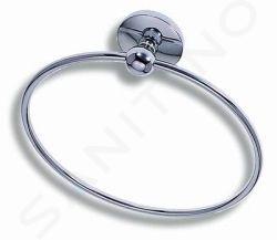 Novaservis Metalia 1 - Suport rotund pentru prosoape, diametru 22 cm, crom 6101,0