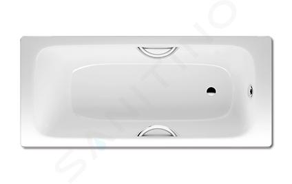 Kaldewei Advantage - Vasca da bagno Cayono Star 753, 1500x700 mm, con fori per maniglie, antiscivolo, bianco 275334010001