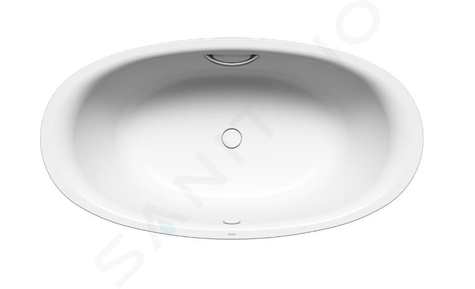 Kaldewei Avantgarde - Vasca da bagno Ellipso Duo Oval 232, 190x100 cm, con fori per maniglie, bianco 286210110001