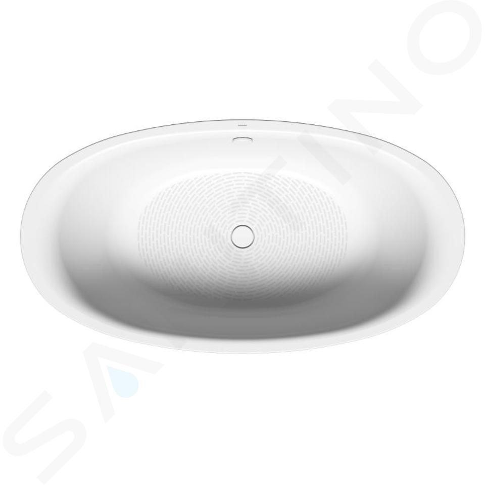 Kaldewei Avantgarde - Baignoire Ellipso Duo Oval 232, 1900x1000 mm, antidérapante, blanche 286234010001