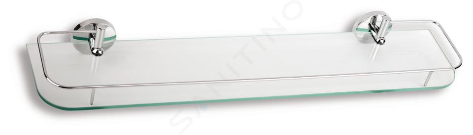 Novaservis Metalia 1 - Plank met kantelbare railing, chroom 6176,0