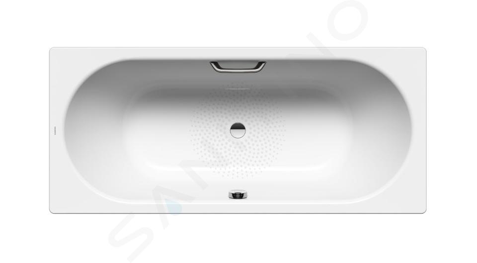 Kaldewei Ambiente - Rechteckige Badewanne Classic Duo 114, 190x90 cm, mit Grifflöchern, rutschhemmend, weiß 291510220001