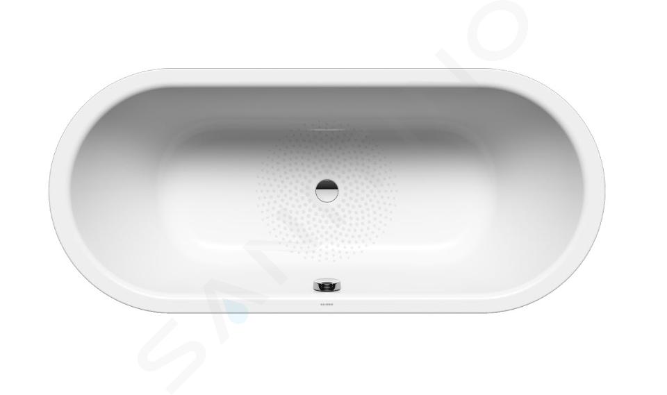 Kaldewei Ambiente - Classic Duo Oval 116, 170x70 cm, antiscivolo, effetto Perl, bianco 292630003001