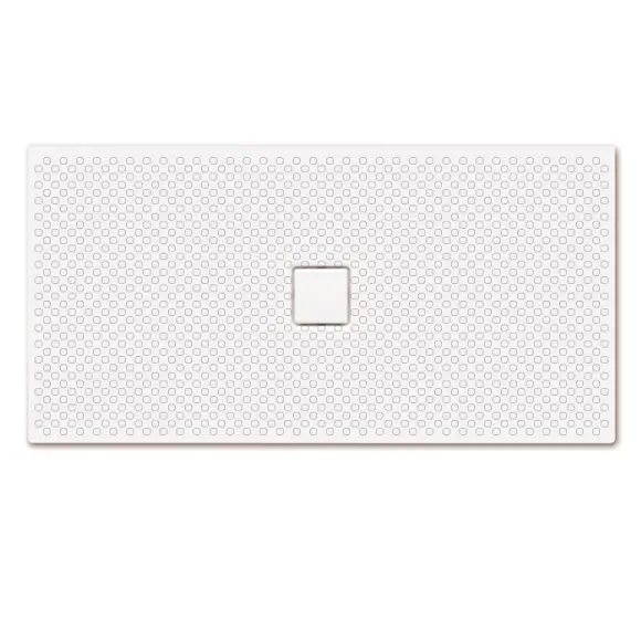 Kaldewei Avantgarde - Rechteck-Duschwanne Conoflat 867-2, 100x180 cm, weiß - Duschwanne, ganzflächige Antirutsch-Beschichtung, Perl-Effekt, Styroporträger 468435043001