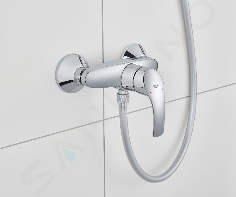 wonder badge Lokken Grohe Eurosmart - Opbouw douchekraan, chroom 33555002 | Sanitino.nl