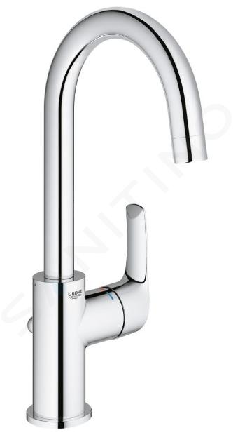 Grohe Eurosmart - Miscelatore monocomando L per lavabo, cromato 23537002