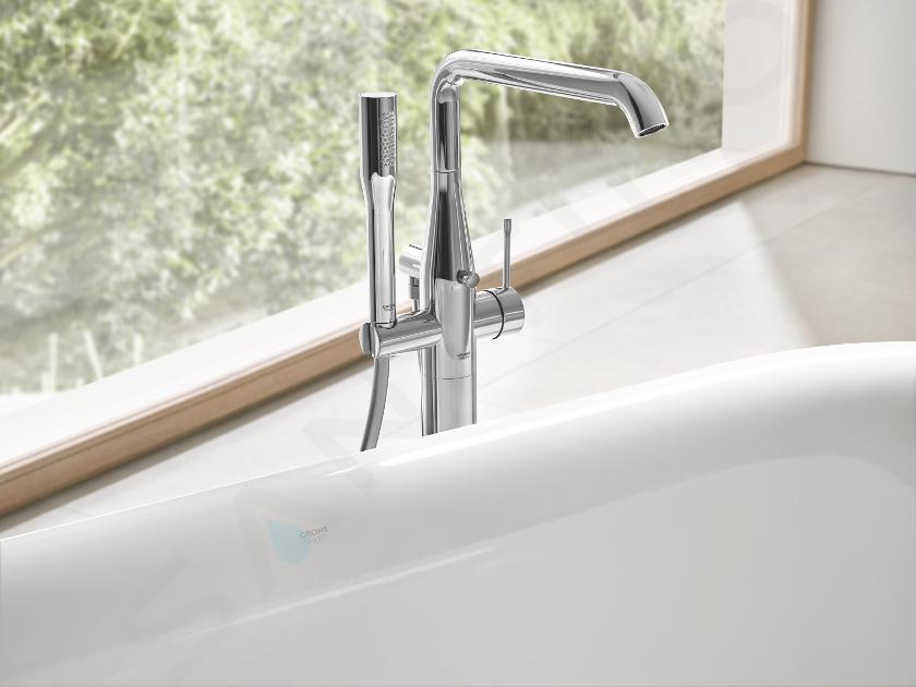 Snikken monster Achtervolging Grohe Essence - Vrijstaande badkraan, chroom 23491001 | Sanitino.nl