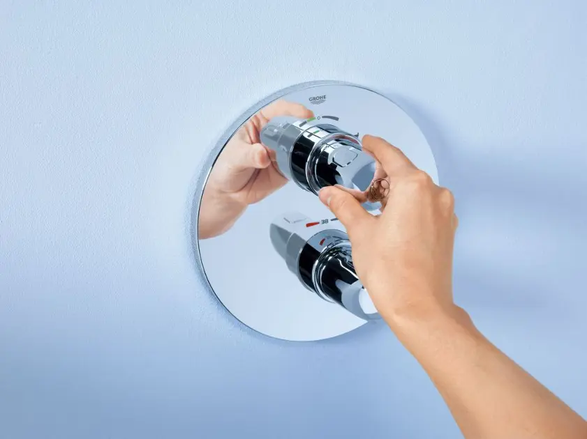 Grohe Grohtherm 1000 - Podtynkowa termostatyczna bateria prysznicowa ...