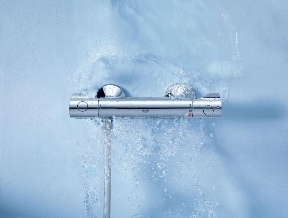 Grohe - Grifo de baño termostático Grotherm 800 con juego de ducha Tempesta