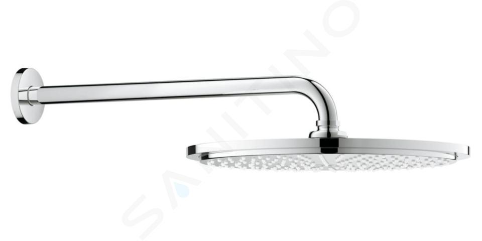 Grohe Rainshower - Douche de tête Cosmopolitan, diamètre 310 mm, bras de douche 380 mm, chrome 26066000