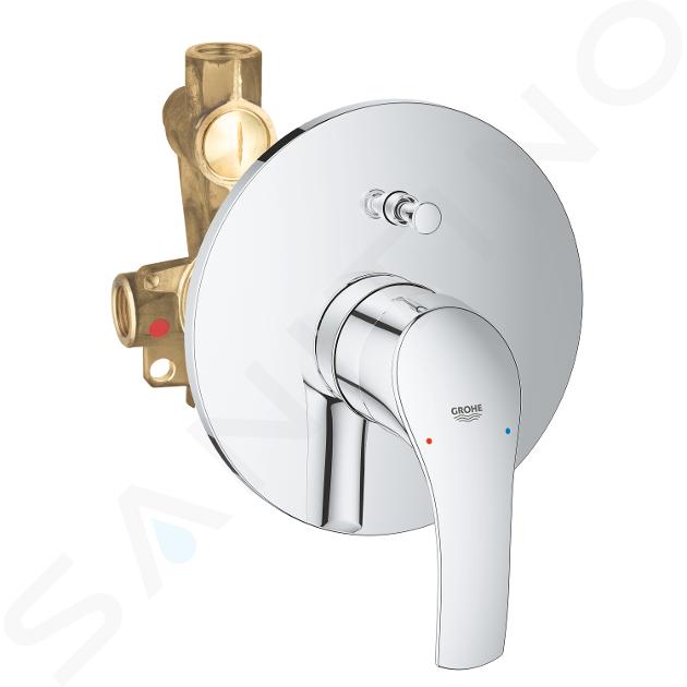 Grohe Eurosmart - Vaňová batéria pod omietku s telesom, chróm 33305002