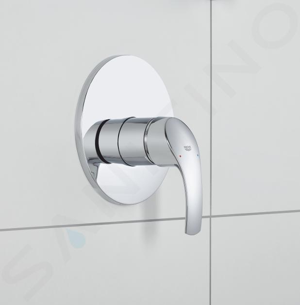 Grohe Eurosmart Afdekset voor douchekraan, chroom | Sanitino.nl