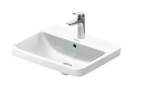 Levně Duravit Duravit No.1 - Umyvadlo 55x44 cm, s přepadem, otvor pro baterii, bílá 03555500272