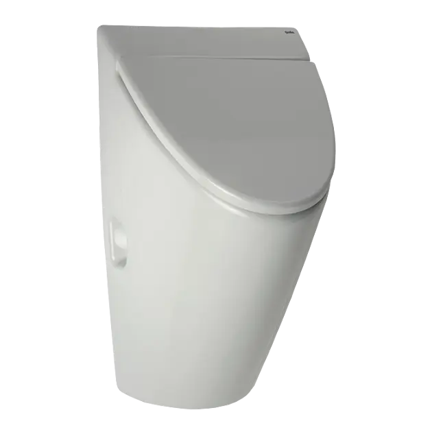 Sanela Pisuary z czujnikiem - Pisuar ARQ ze spłuczką radarową na baterie, z pokrywą SLP 32RB