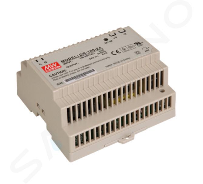 Sanela Napájecí zdroje - Napájecí zdroj na lištu, 85-240V AC/24V DC, 100W SLZ 04X