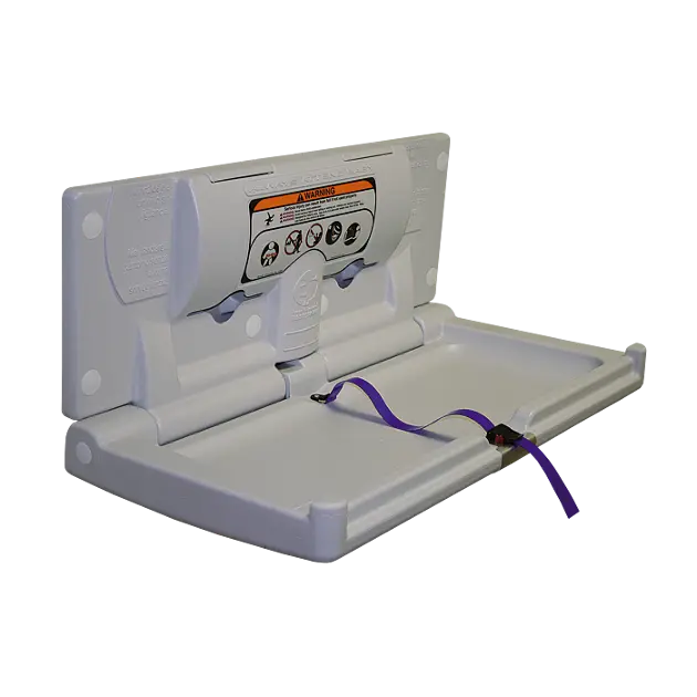 Sanela Nerezové příslušenství - Přebalovací pult horizontální, plast SLZN 54