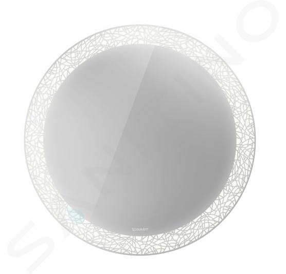 Duravit Happy D.2 Plus - Miroir, diamètre 700 mm, avec un éclairage LED HP7480G00000000