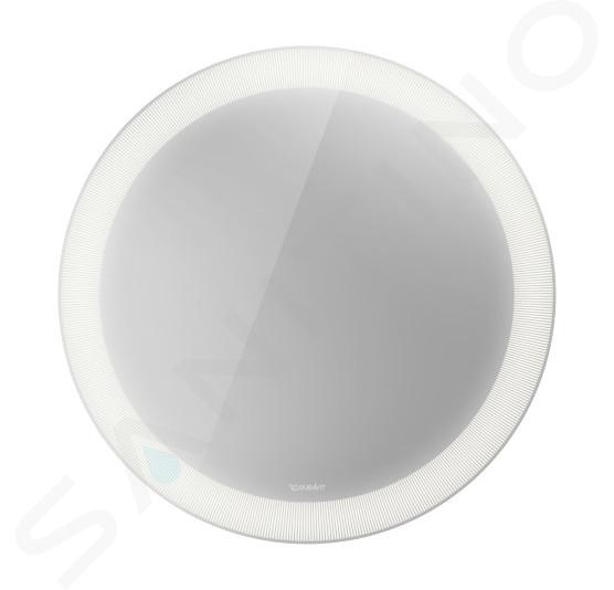 Duravit Happy D.2 Plus - Zrkadlo, priemer 700 mm, s LED osvetlením HP7480S00000000