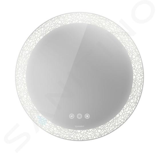 Duravit Happy D.2 Plus - Miroir, diamètre 70 cm, avec éclairage et chauffage LED HP7485G00000000