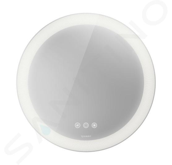 Duravit Happy D.2 Plus - Miroir, diamètre 700 mm, avec éclairage et chauffage LED HP7485S00000000