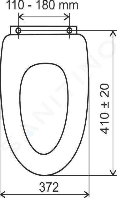 keten stuiten op helaas Novaservis Prestige - WC bril, gefineerd hout, noot WC/ORECHLYRA |  Sanitino.nl