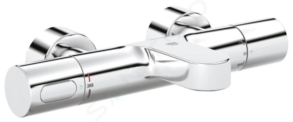 Grohe Grohtherm 3000 Cosmopolitan - Termostatická vaňová batéria, chróm 34276000